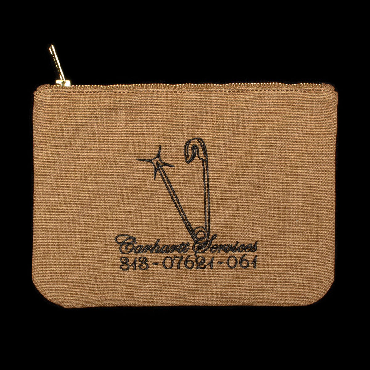 Canvas Graphic Zip Wallet