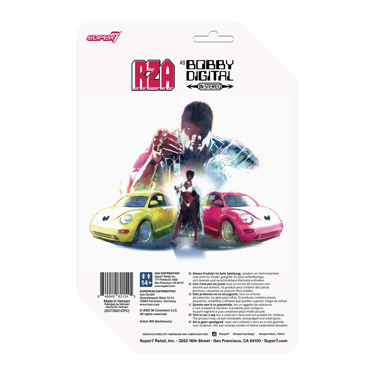 RZA ReAction Figure Wave 1 - Bobby Digital