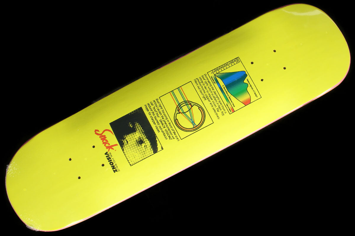 Krebz Visionz Yellow Deck 8.25