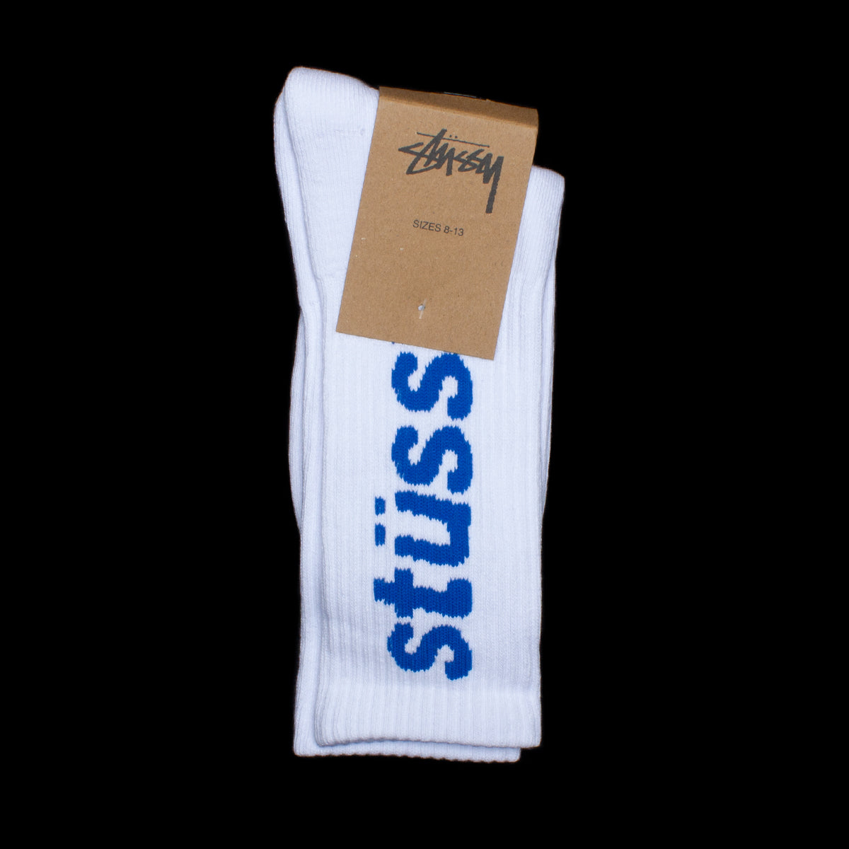 Helvetica Jacquard Crew Sock