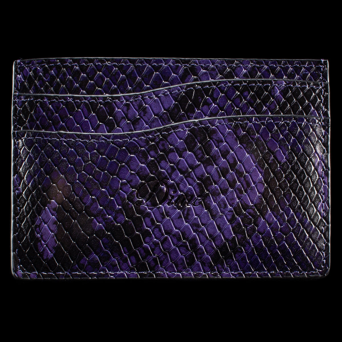 Embossed Leather Cardholder