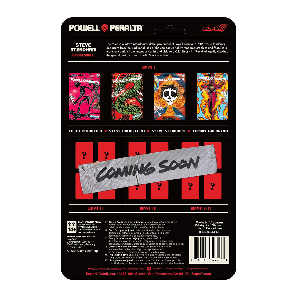 Powell Peralta Reaction Figure Wave 1 - Lance Mountain