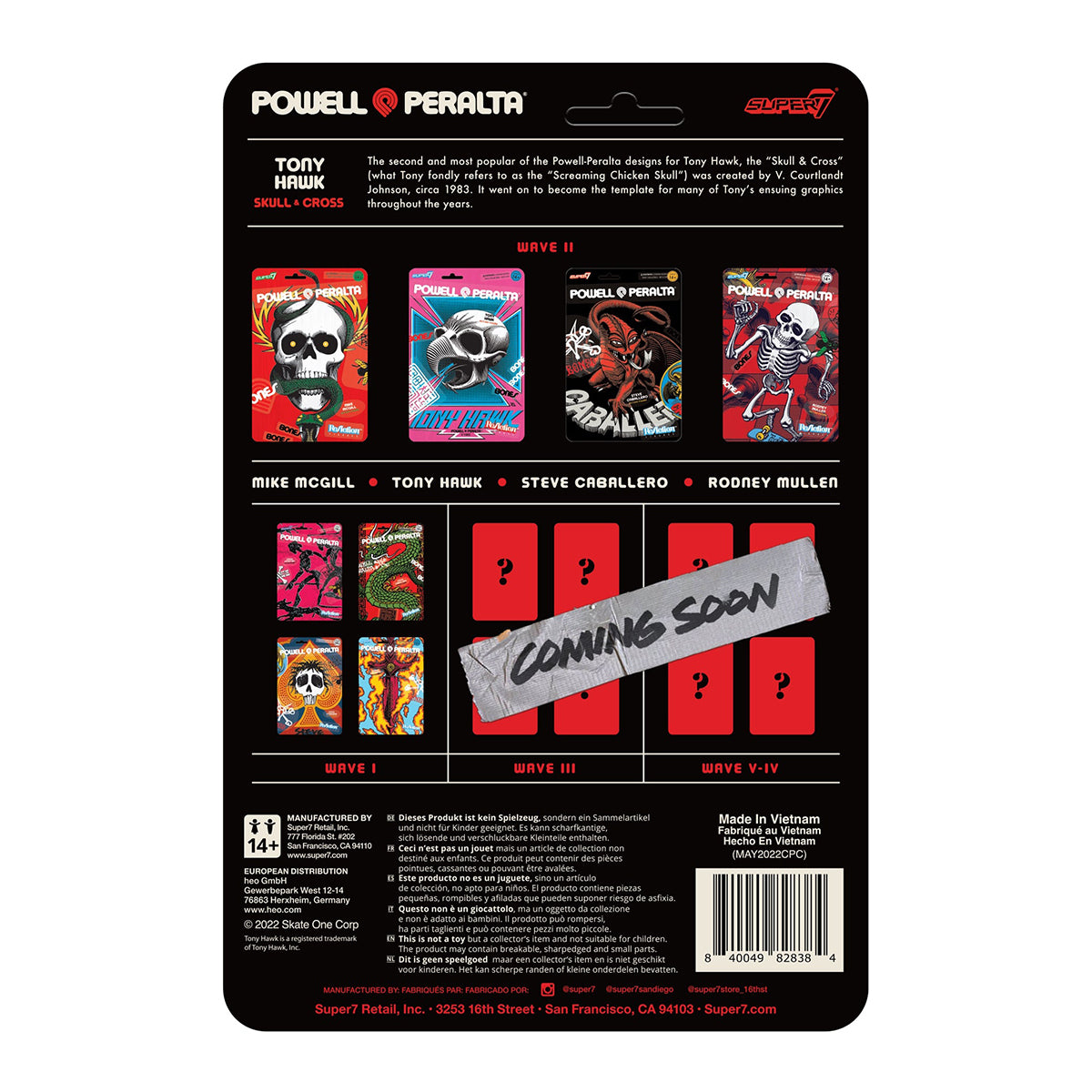 Powell Peralta ReAction Figure Wave 2 - Tony Hawk