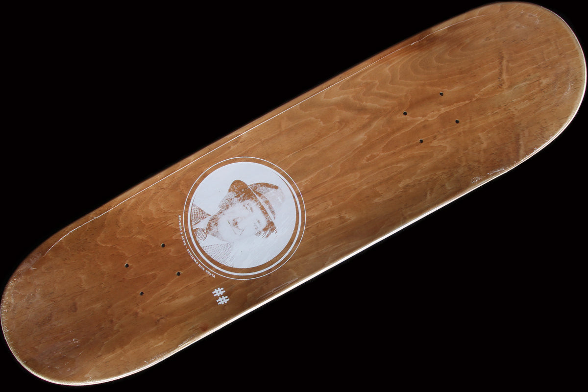 Skee-Skate Deck Green 8.5"
