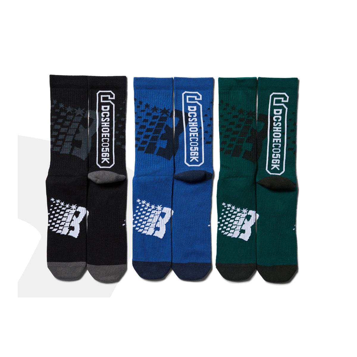 Bronze 56k x DC Crew Sock (3-pack)