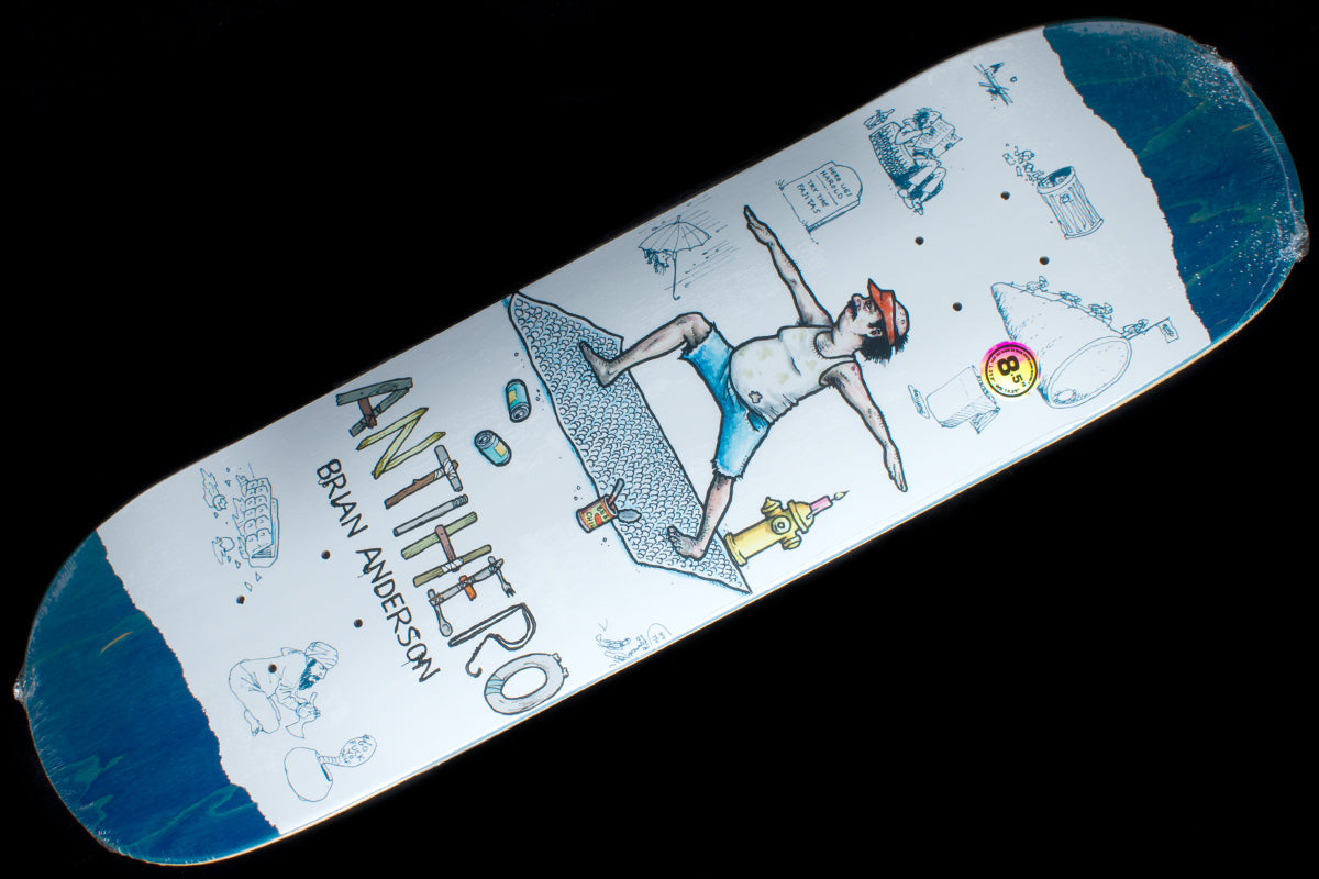 BA Recycling Blue Deck - 8.5"