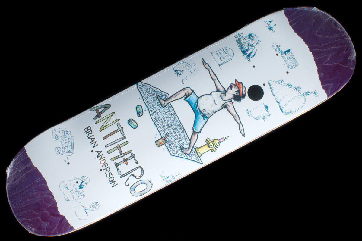 BA Recycling Purple Deck - 8.5"
