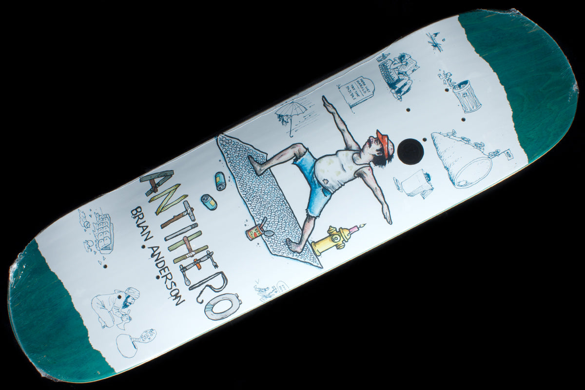 BA Recycling Teal Deck - 8.5"