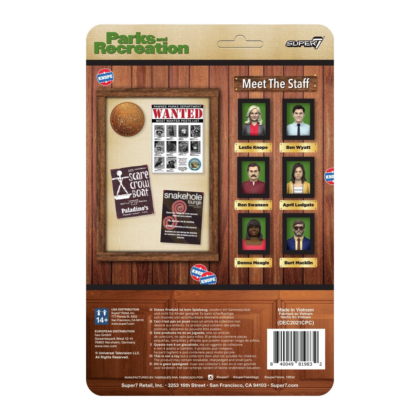 Parks and Recreation ReAction Figure - Ron Swanson