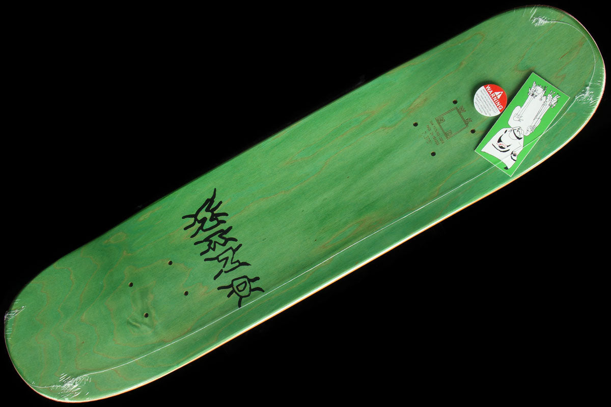 Logo Mini Green Deck 7.375"