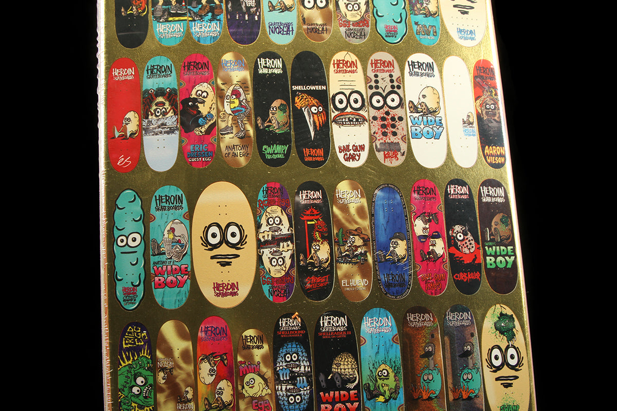 100th Egg Deck 9.125"