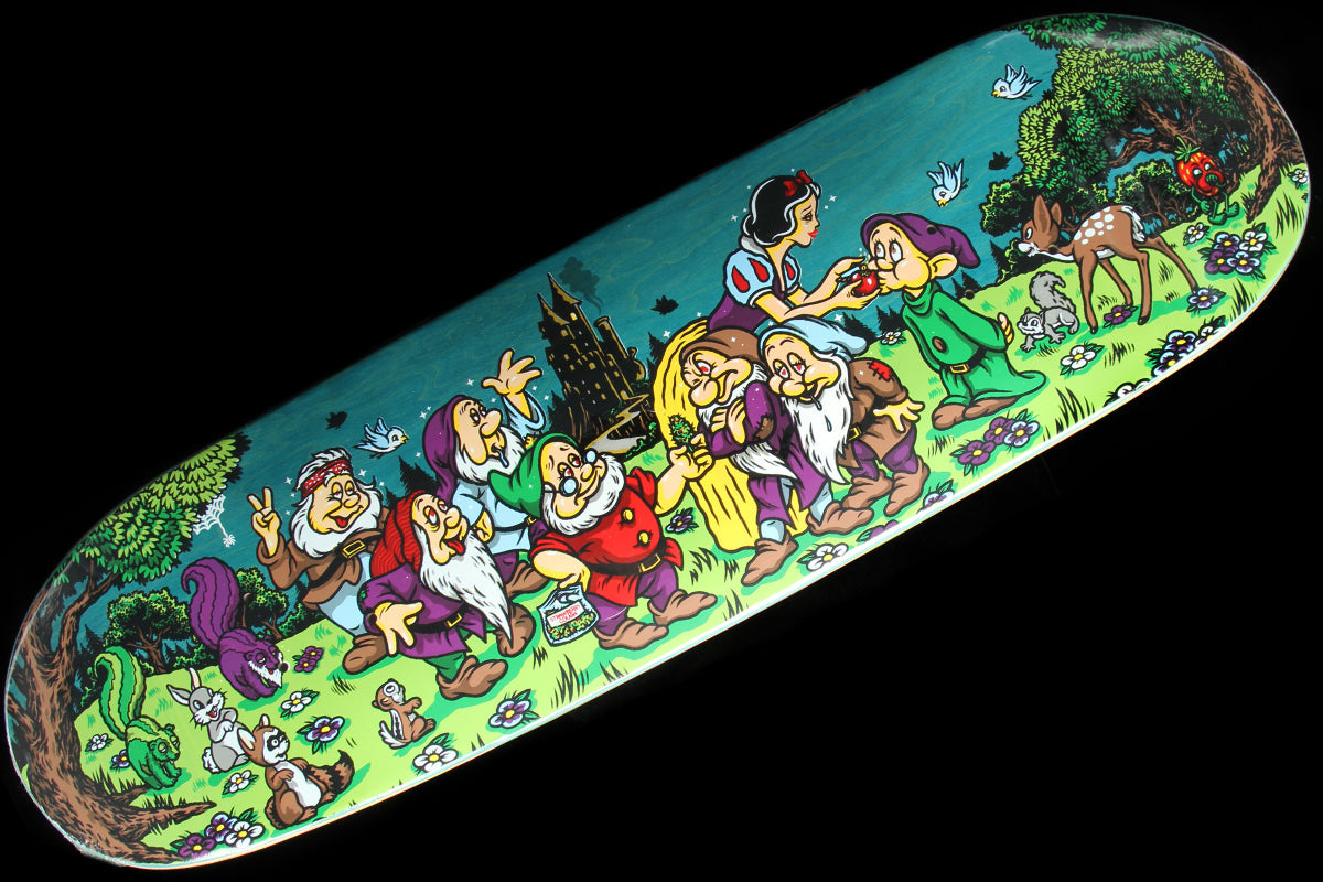 Apple Princess Deck - Teal 9"