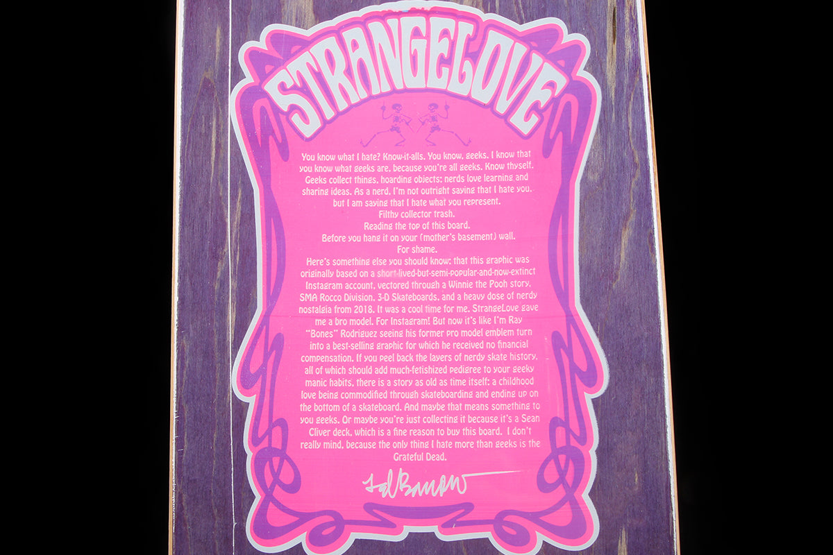 Bears Deck - Purple 8.375"
