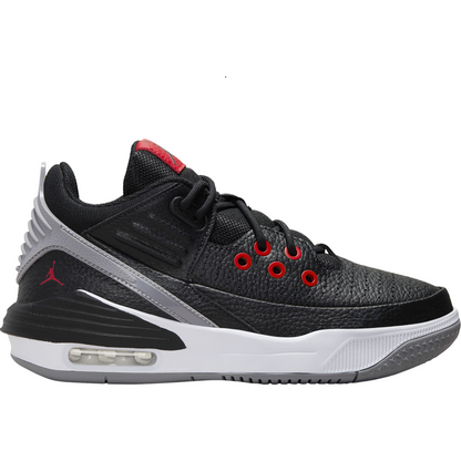Nike Kids' Jordan Max Aura 5 Shoes - Black / University Red / White / Cement Grey