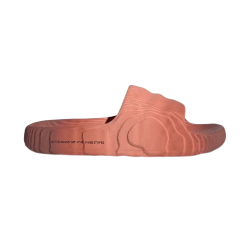 Adidas Men's Adilette 22 Slides - Wonder Clay / Wild Sepia / Core Black