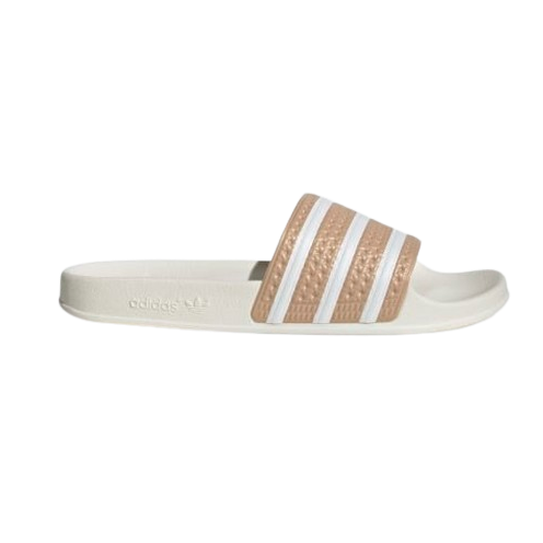 Adidas Men's Adilette Slides - Magic Beige / Cloud White / Off White