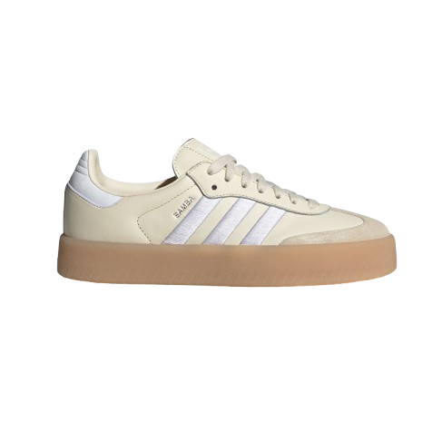 Adidas Women's Sambae Shoes - Wonder White / Cloud White / Silver Metallic