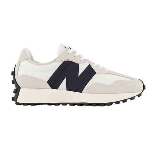 New Balance Women's 327 Shoes - Sea Salt / Black