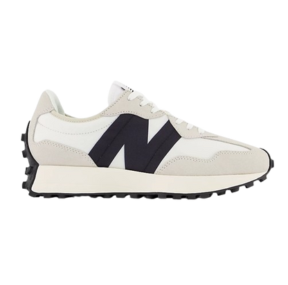 New Balance Women's 327 Shoes - Sea Salt / Black