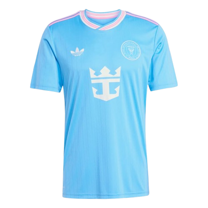 Adidas Men's Inter Miami CF 25/26 Third Messi Jersey - Semi Blue Burst