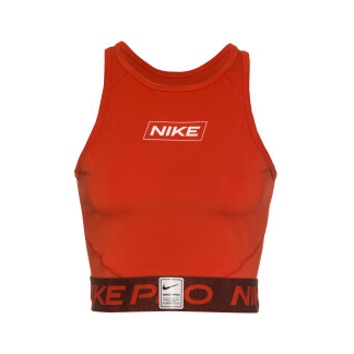 Nike Women's Pro Dri Fit Tank Top - Maroon Red