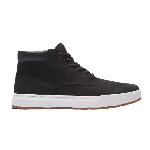 Timberland Men's Maple Grove Leather Chukka Shoes - Black Nubuck