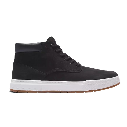 Timberland Men's Maple Grove Leather Chukka Shoes - Black Nubuck