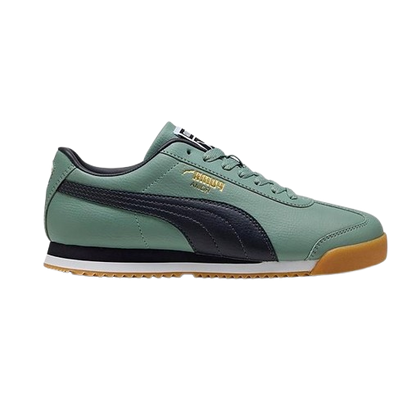 Puma Men's Roma 24 Shoes - Green Moon / New Navy