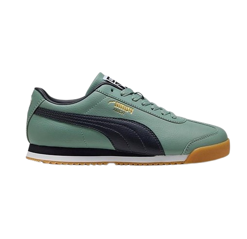 Puma Men's Roma 24 Shoes - Green Moon / New Navy