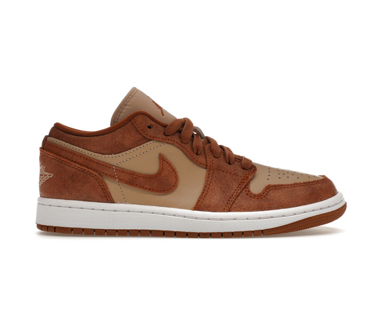 Nike Women's Jordan 1 Shoes - Legend Medium Brown / Sail / Legend Coffee
