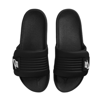 Nike Women's Offcourt Adjust Slides - Black / White