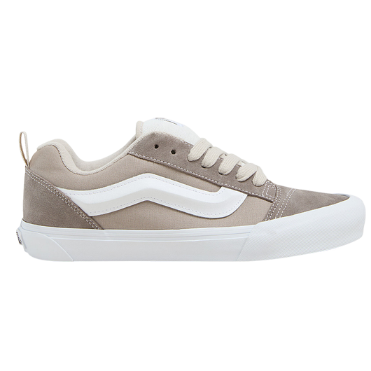 Vans Men's Knu Skool Shoes - Grey / White