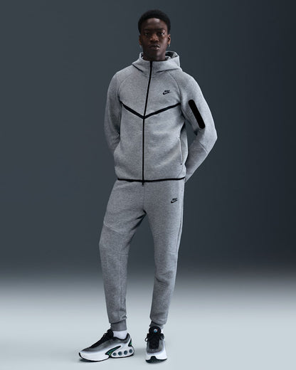 Nike Men's Tech Fleece Windrunner Full-Zip Jacket - Dark Grey Heather / Black