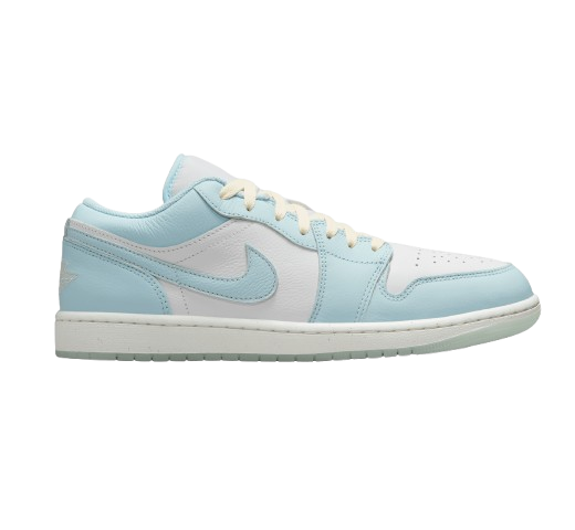 Nike Men's Jordan 1 Low Se Shoes - Glacier Blue / Summit White / Guava Ice / Sea Glass
