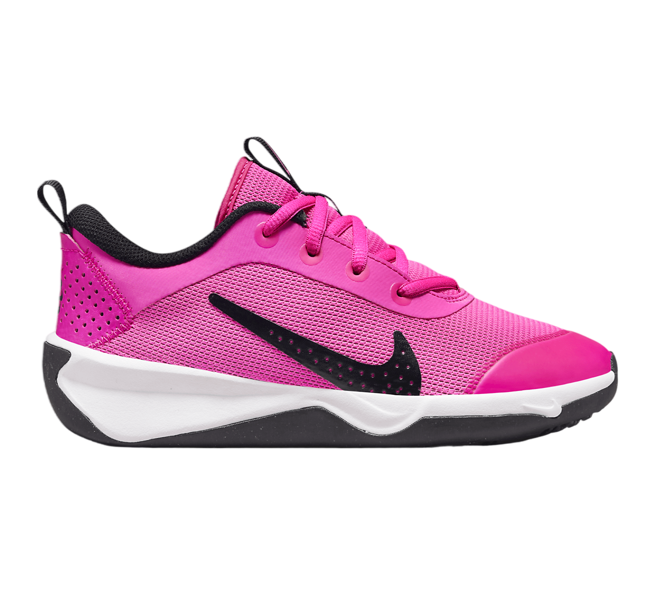 Nike Kids' Omni Multi-Court Shoes - Laser Fuchsia / Black / White