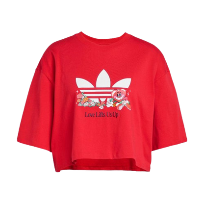 Adidas Women's Graphic T-Shirt Apparel - Better Scarlet