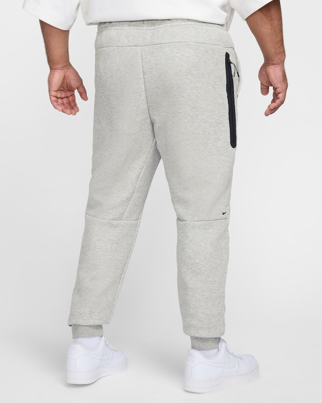 Nike Men's Tech Fleece Joggers - Dark Grey Heather / Black