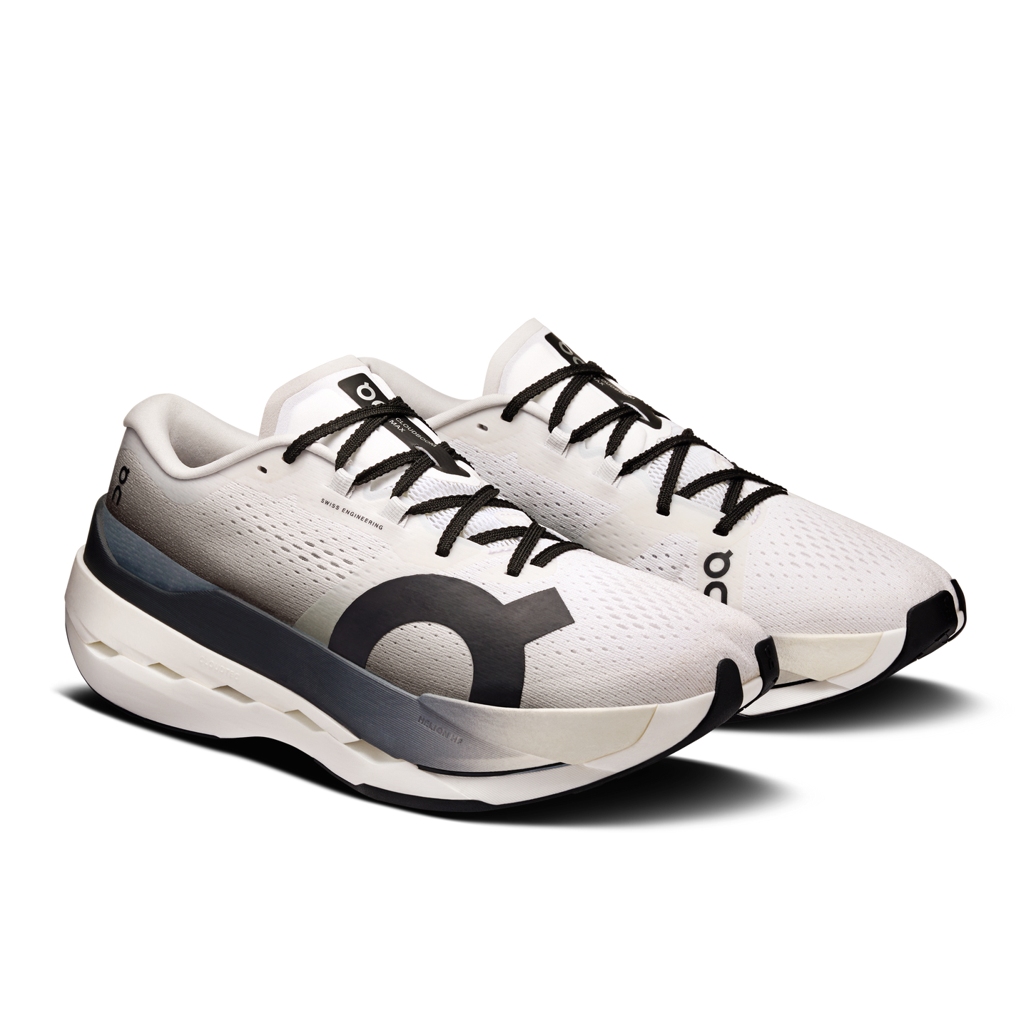 On Running Men's Cloudboom Max Shoes - White / Black