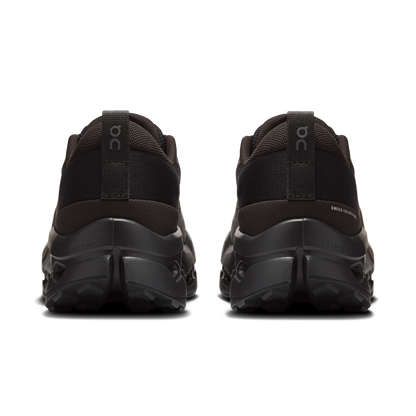 On Running Women's Cloudsurfer Trail 2 Shoes - Black / Black