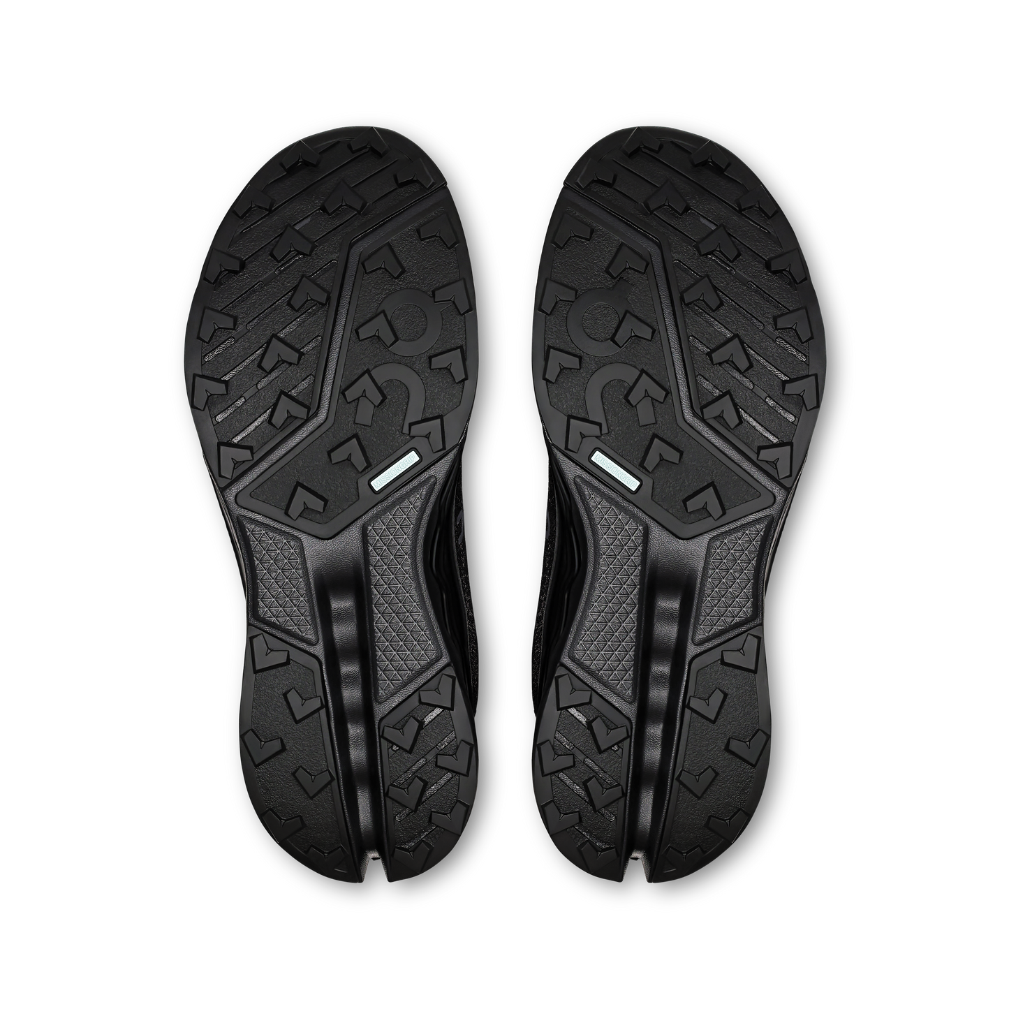 On Running Women's Cloudsurfer Trail 2 Waterproof Shoes - Black / Black