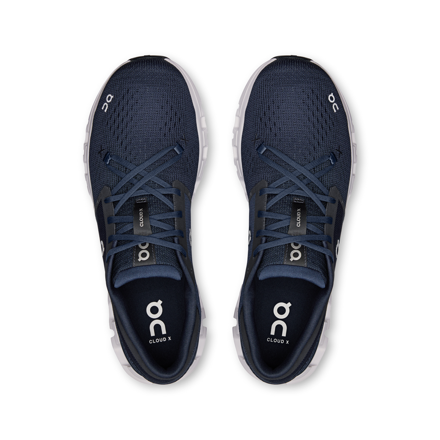 On Running Men's Cloud X 4 Shoes - Ink / Ivory