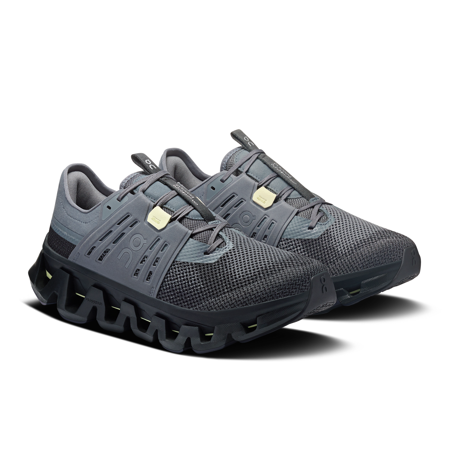 On Running Men's Cloudswift Amp Shoes - Stone / Black