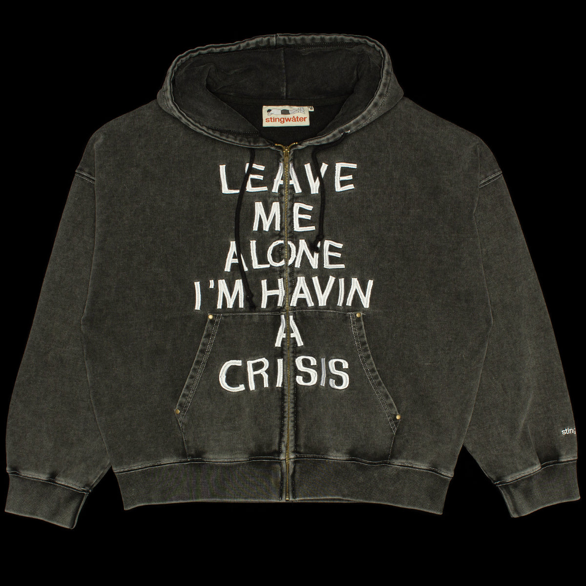 Crisis Zip-Up Hoodie