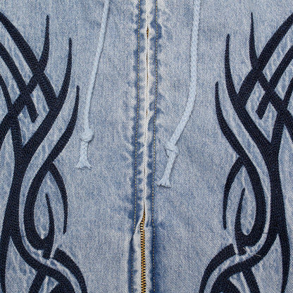 Tribal Zip-Up Hoodie