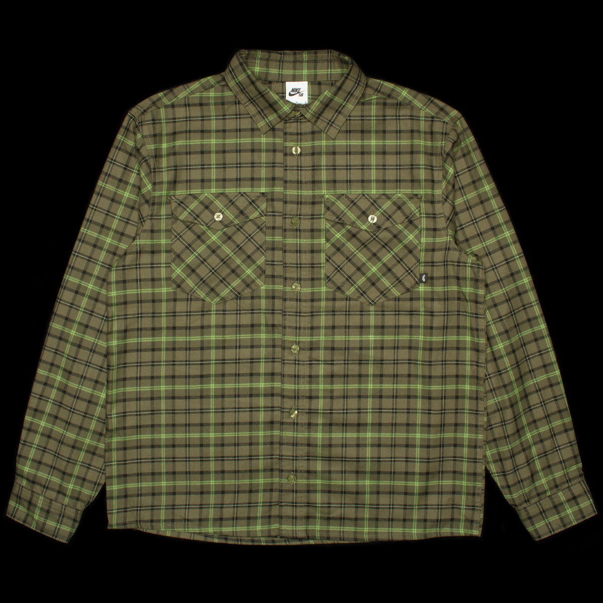 L/S Flannel Button-Up Shirt