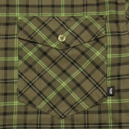 L/S Flannel Button-Up Shirt