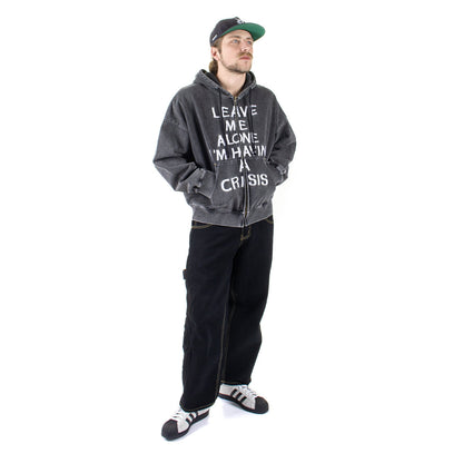Crisis Zip-Up Hoodie