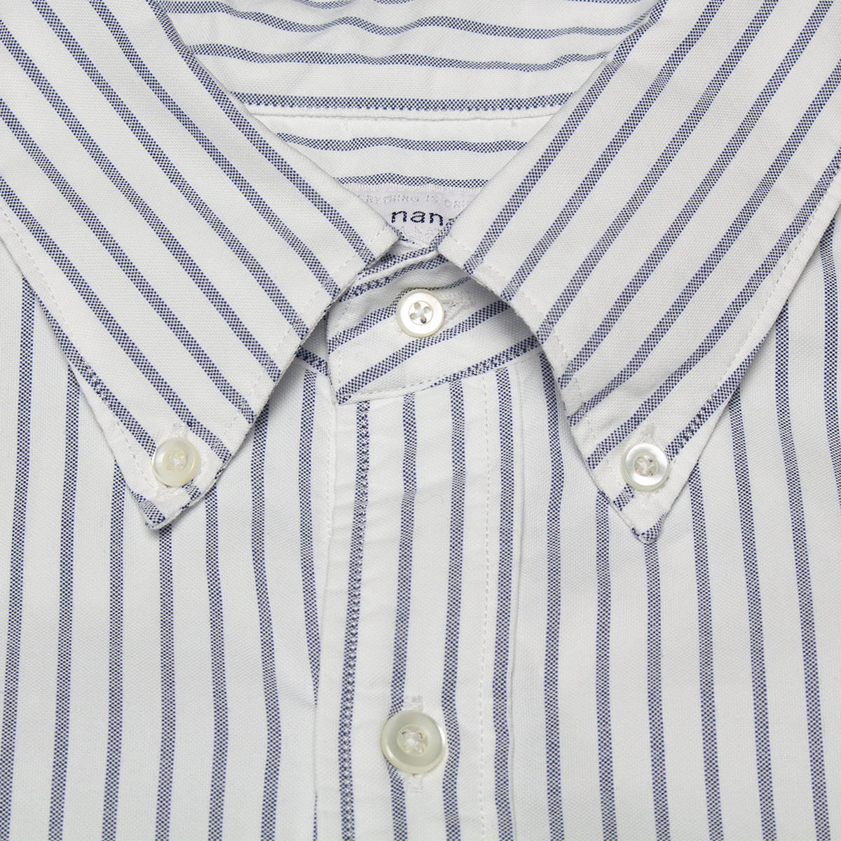 Button Down L/S Striped Wind Shirt