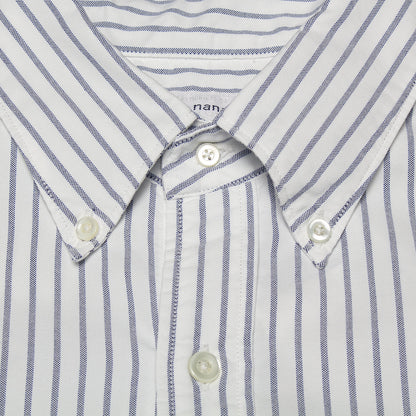Button Down L/S Striped Wind Shirt