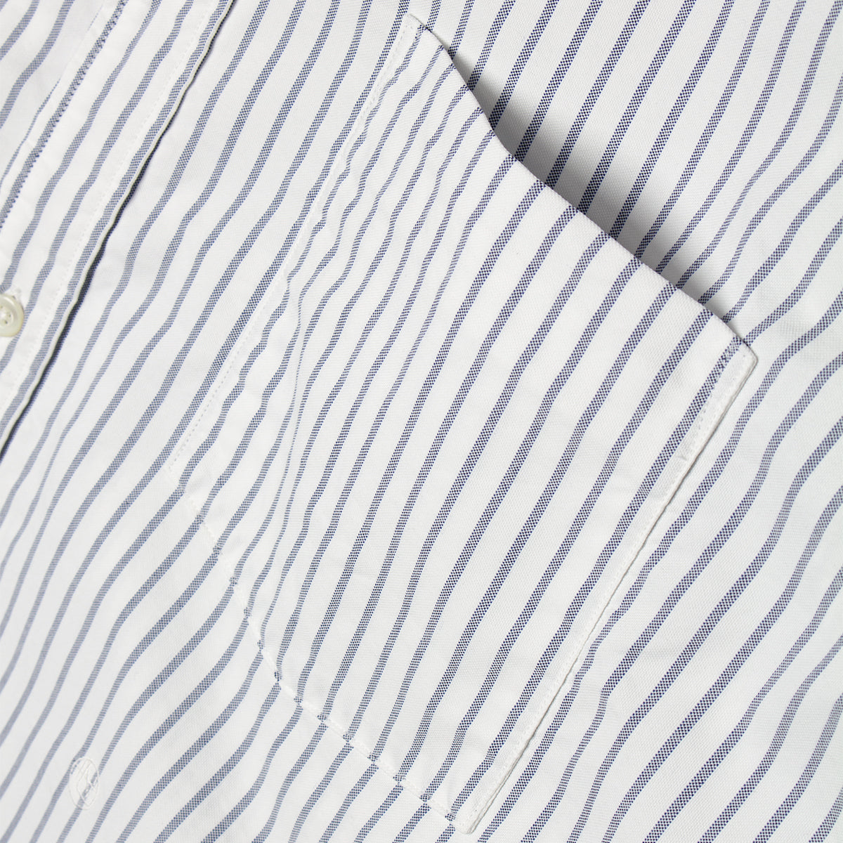 Button Down L/S Striped Wind Shirt